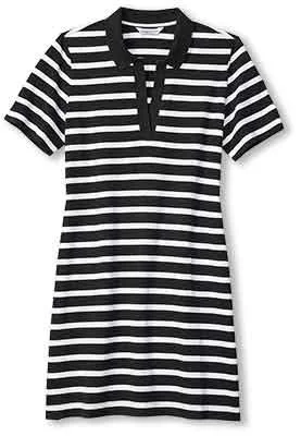 short sleeve shift dress -Tommy Bahama Women's Coastal Cabana Short Sleeve Dress - Black