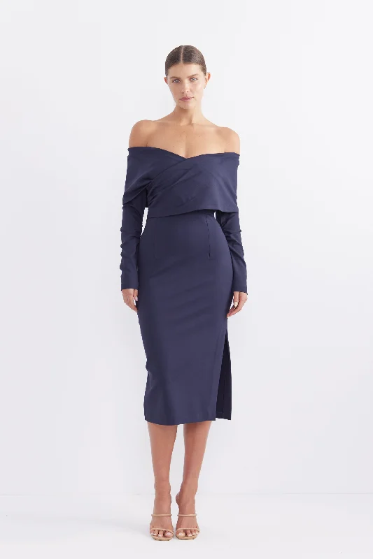 Ladies midi dress quiet -Zodiac Midi